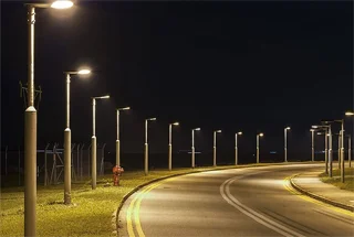 Streetlights at Hiranandani Karjat Plots
